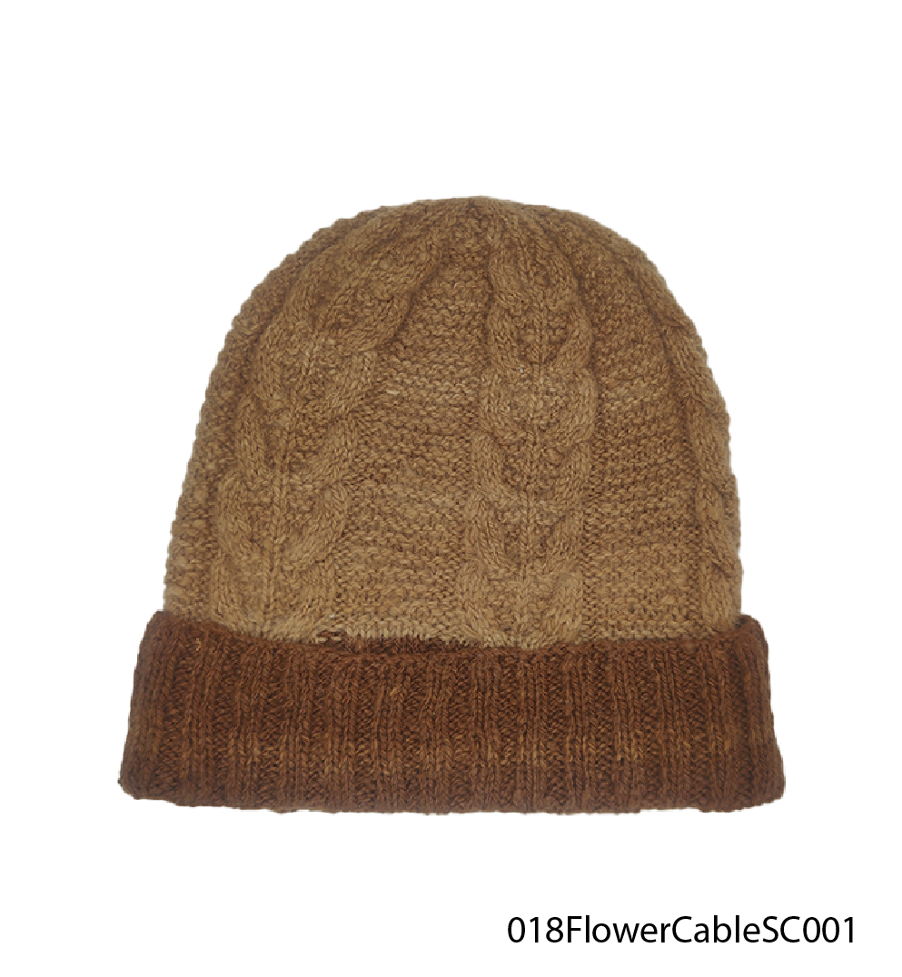 Beanies FlowerCable&SantaClara