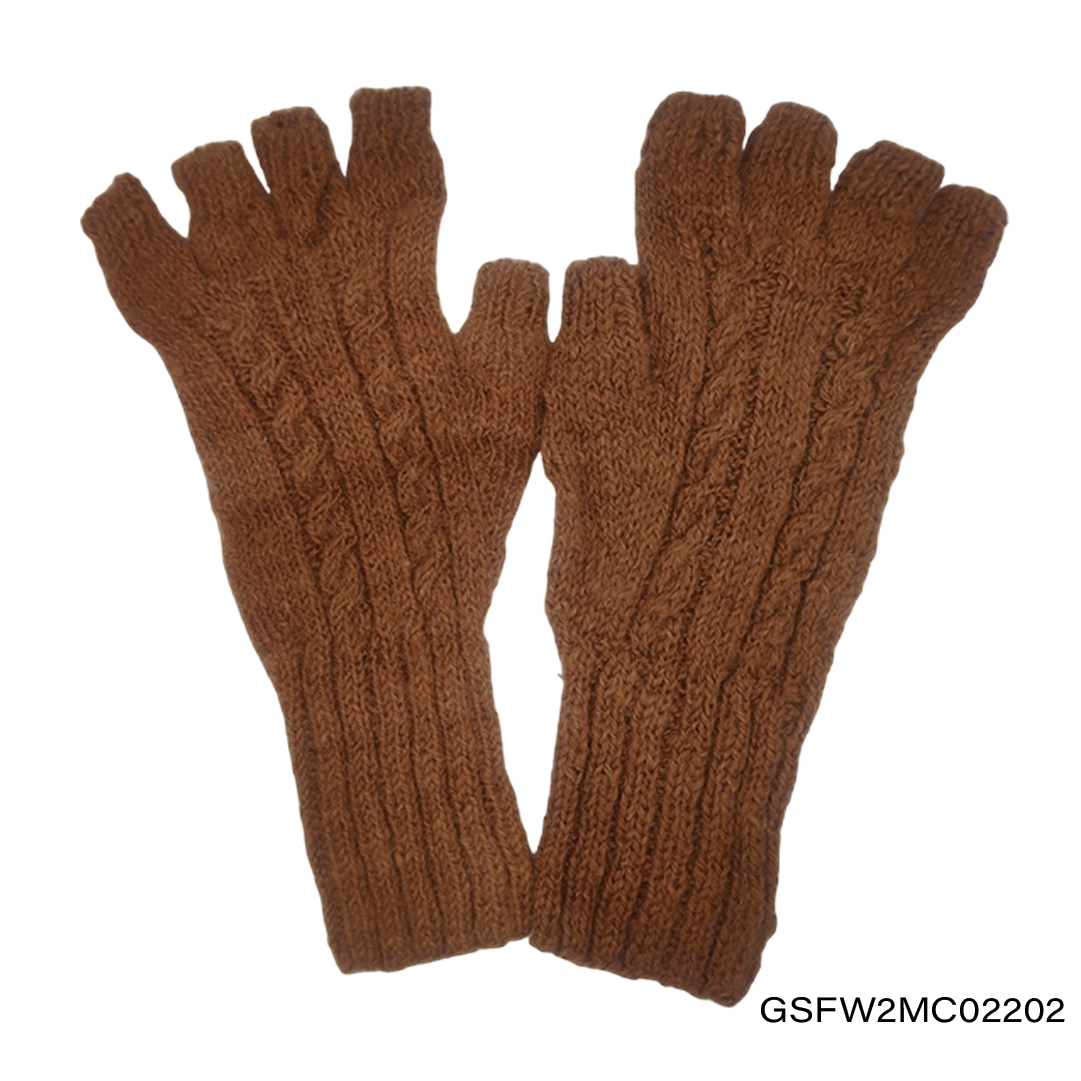 Gloves Short Fingers Two Mini Cables