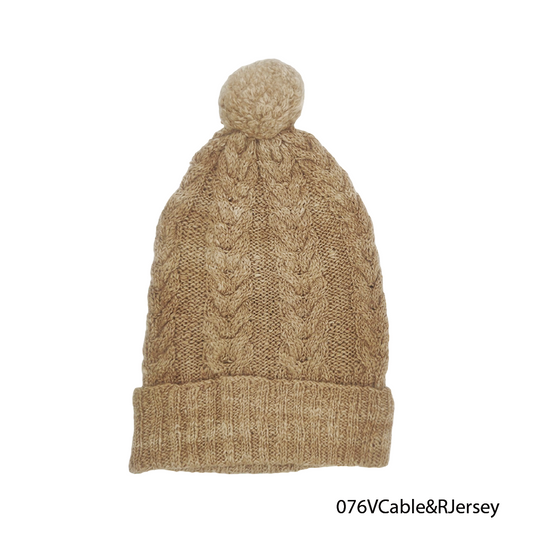 Beanies V Cable & R Jersey