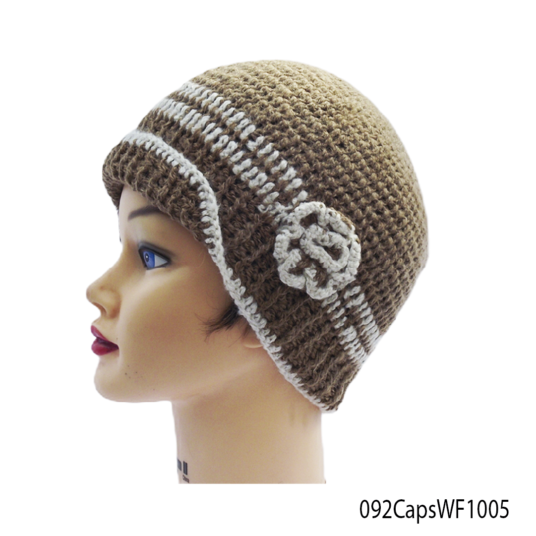 Caps with Flower