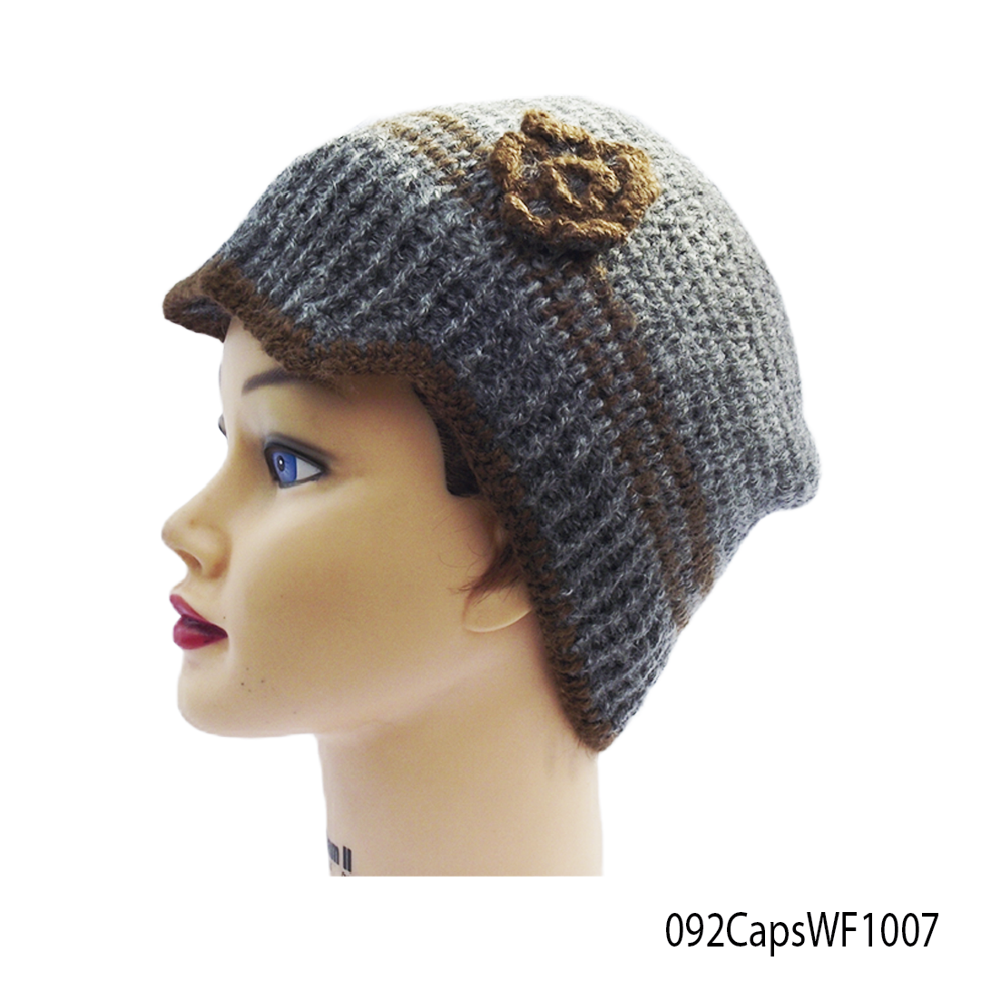 Caps with Flower