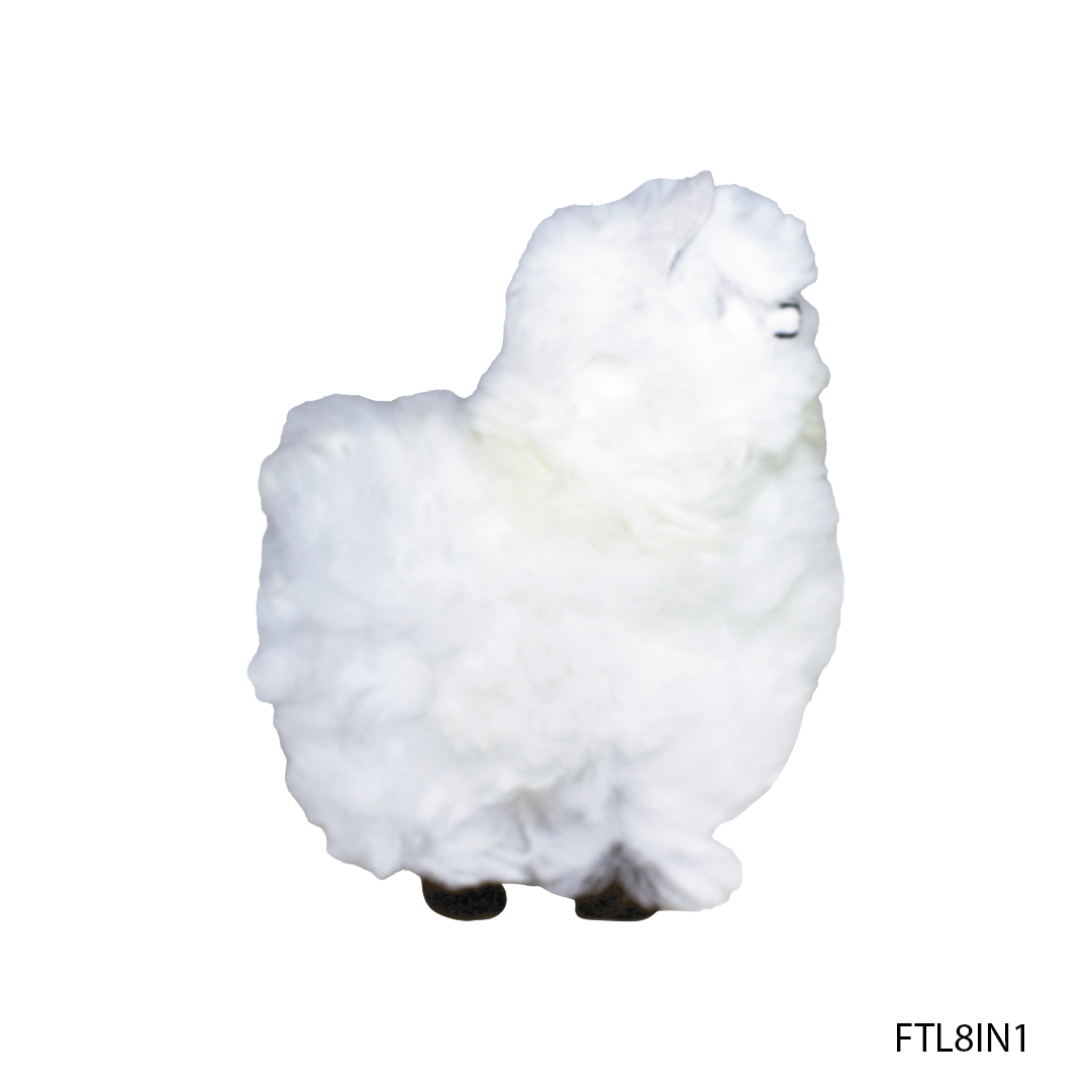 FUR TOY ALPACA (8 INCHES)