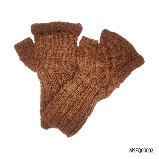 Mitten fingerless Quipa Cable 006