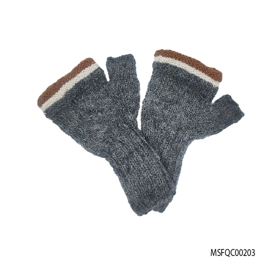 Mitten fingerless Quipa Cable 002