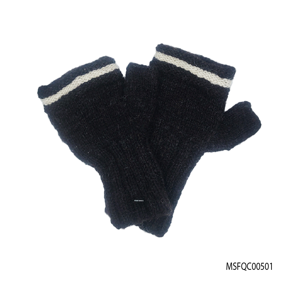 Mitten fingerless Quipa Cable 005