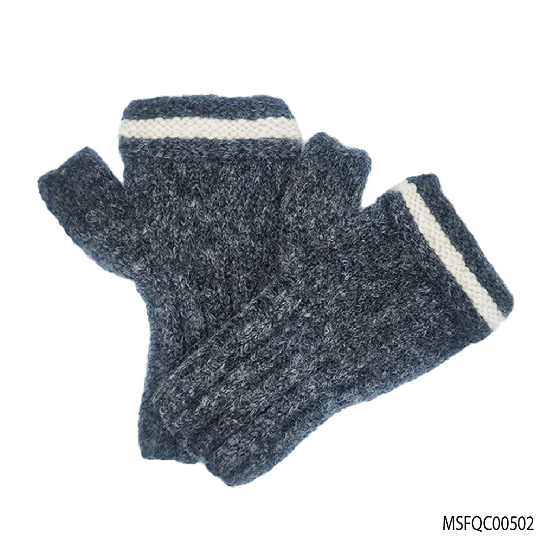 Mitten fingerless Quipa Cable 005