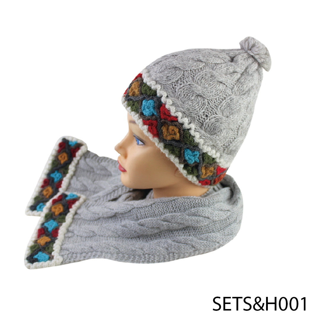 Huancavelica set Hat and Scarf