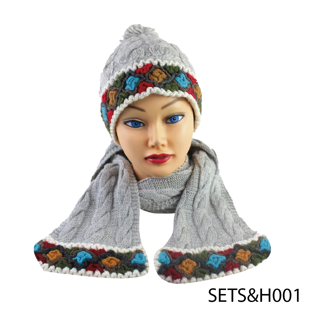 Huancavelica set Hat and Scarf