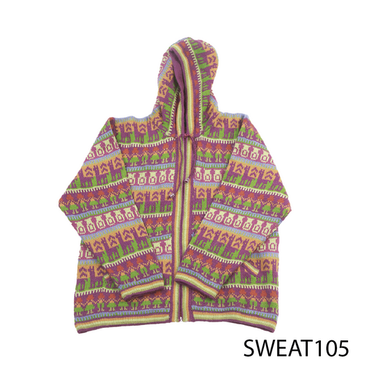 SWEATER 100% ALPACA