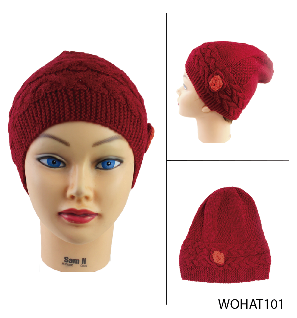 Woman Hats 100% Alpaca