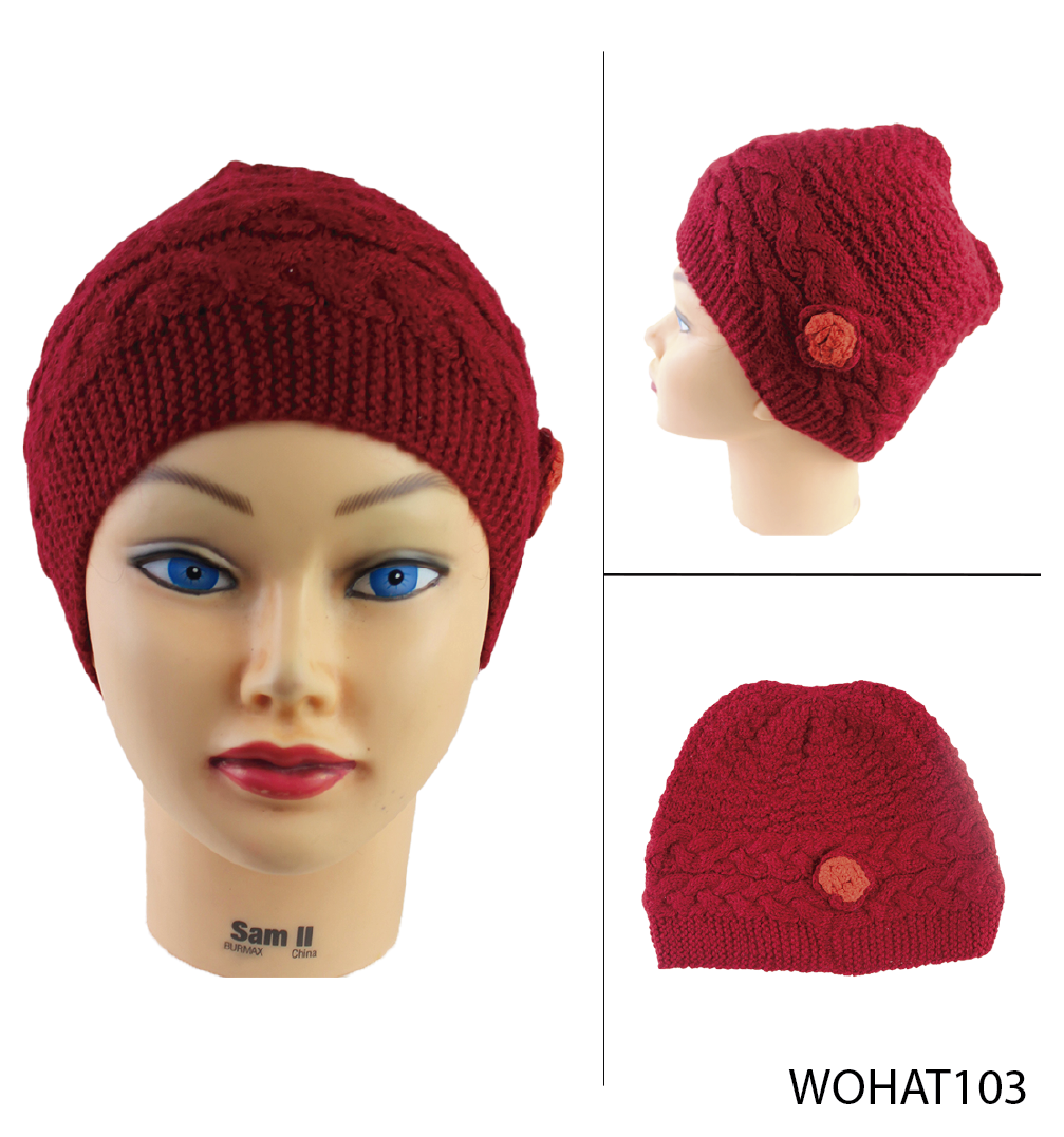 Woman Hats 100% Alpaca