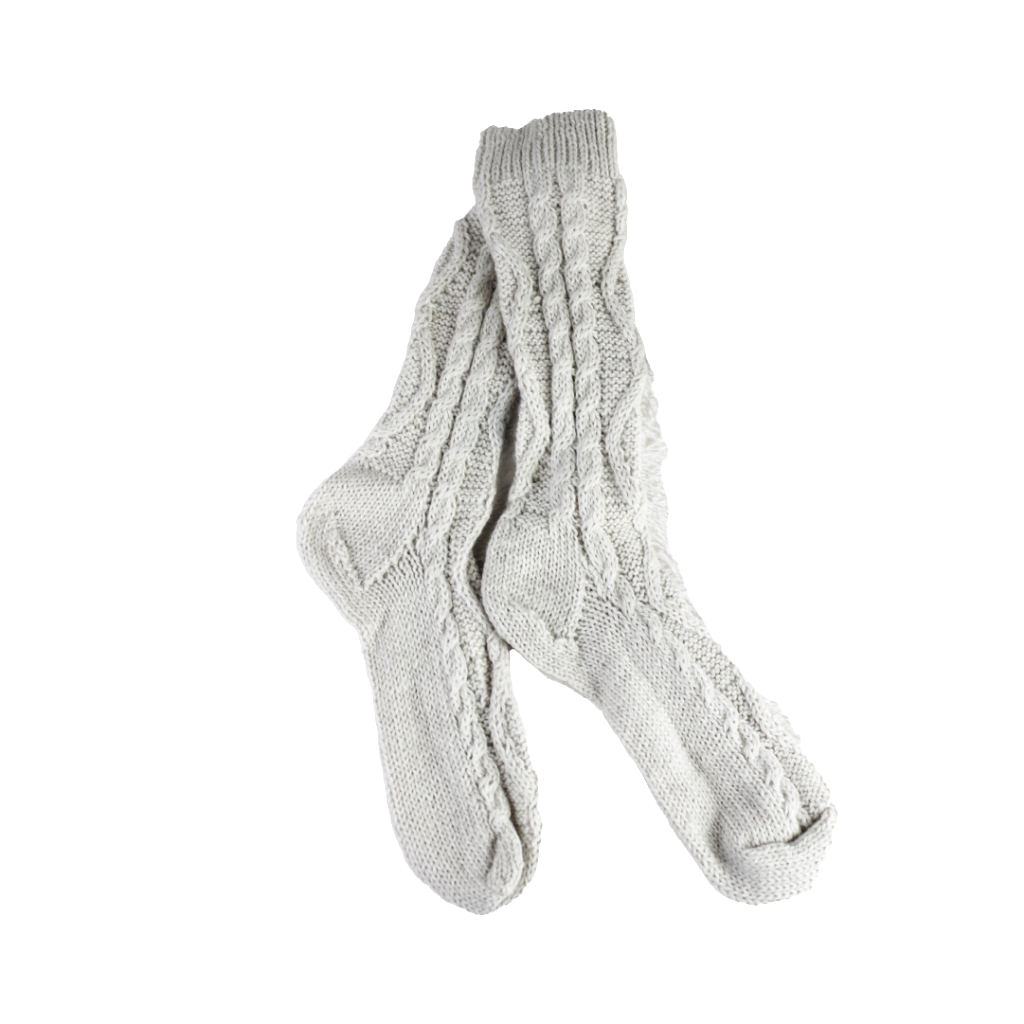 Woman Socks Cable & Rumble