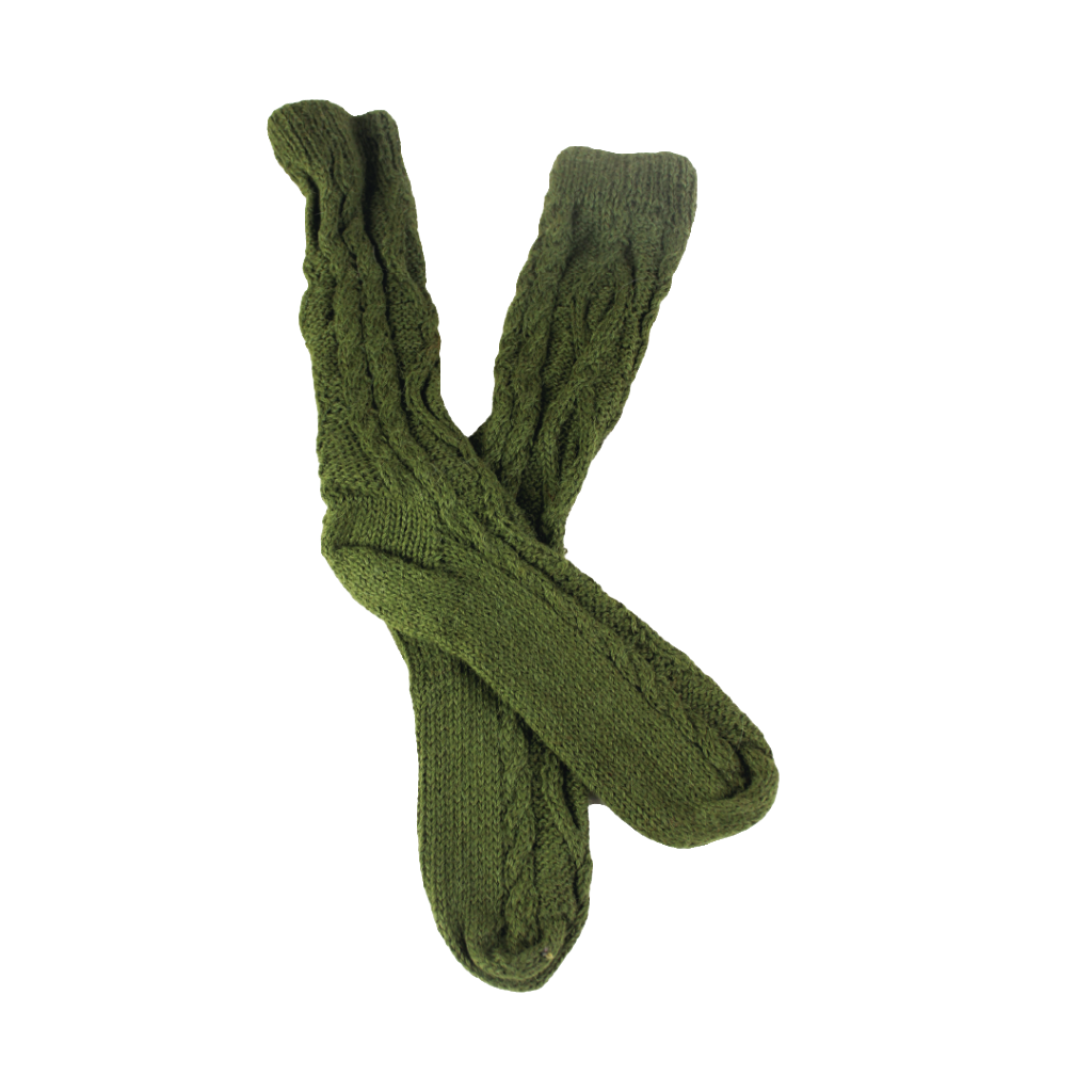 Woman Socks Cable & Rumble