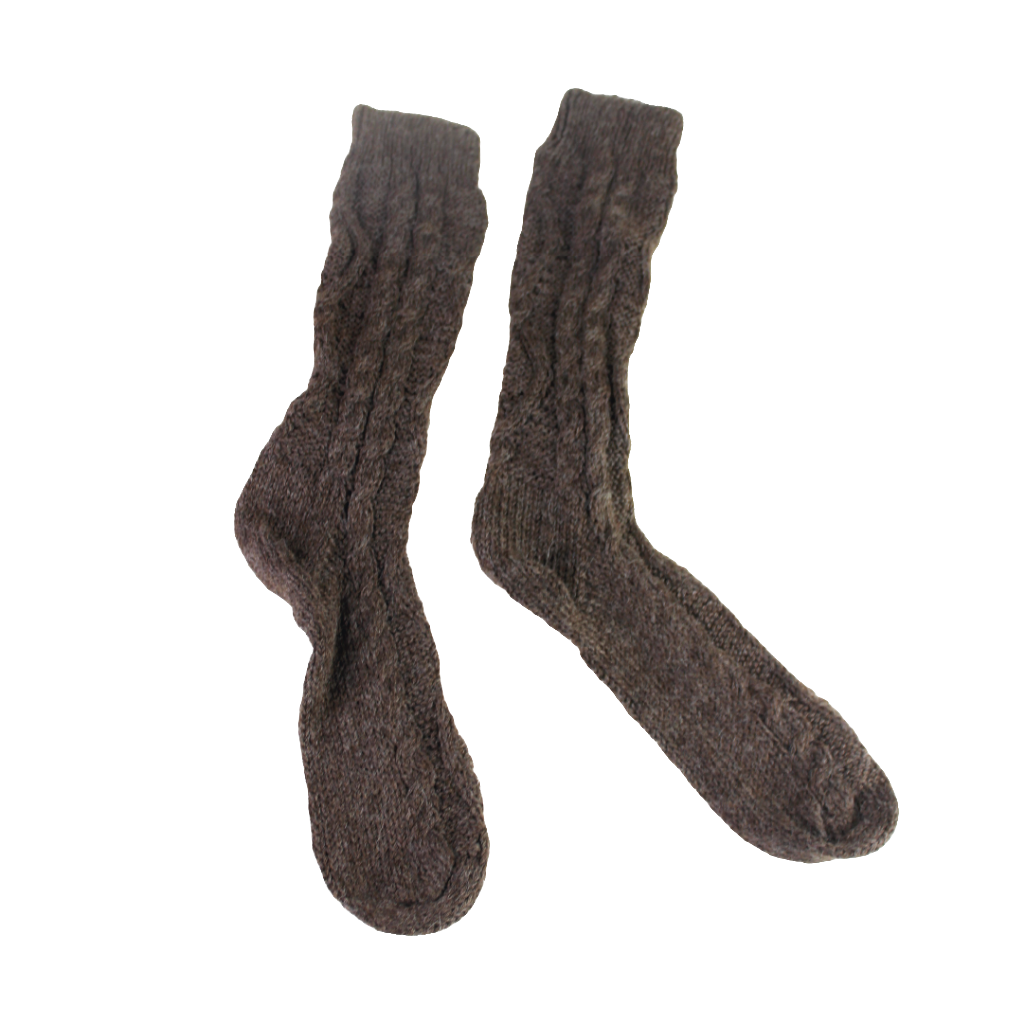 Woman Socks Cable & Rumble