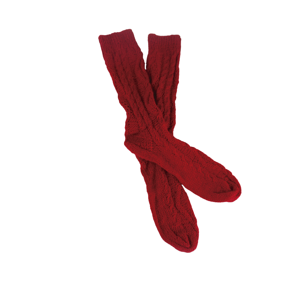 Woman Socks Cable & Rumble