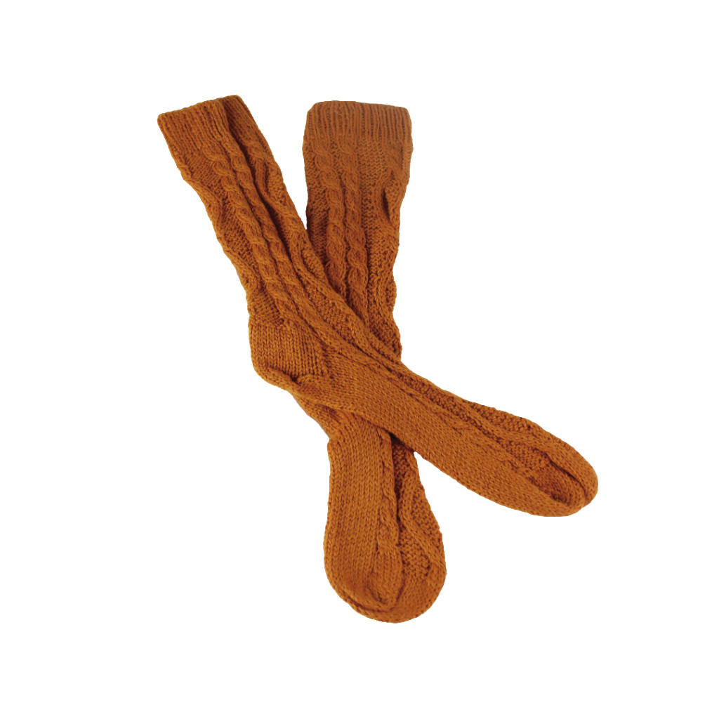 Woman Socks Cable & Rumble