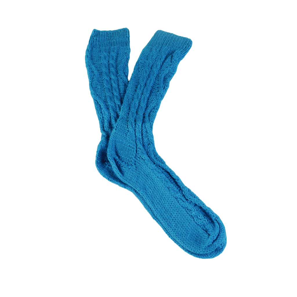 Woman Socks Cable & Rumble