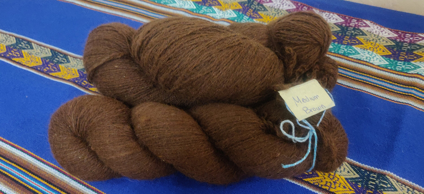 100% Baby Alpaca Yarn Two Ply