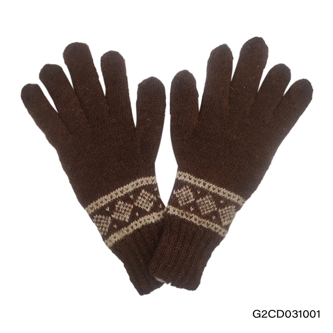 Gloves Squre Pattern