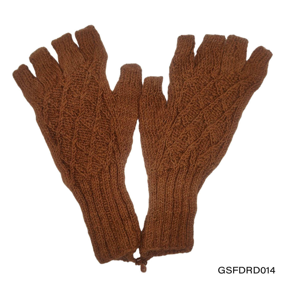 Gloves Short Fingers Double Rivet Dimodms