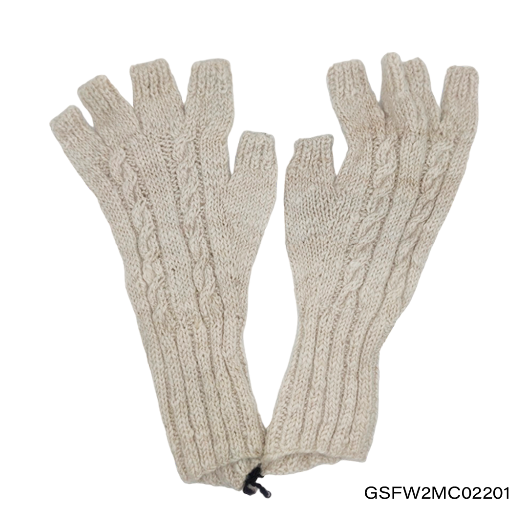 Gloves Short Fingers Two Mini Cables