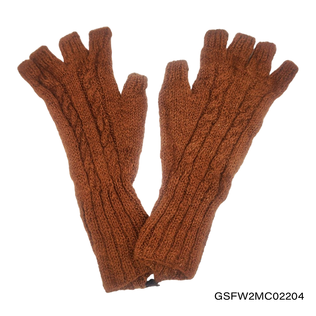 Gloves Short Fingers Two Mini Cables