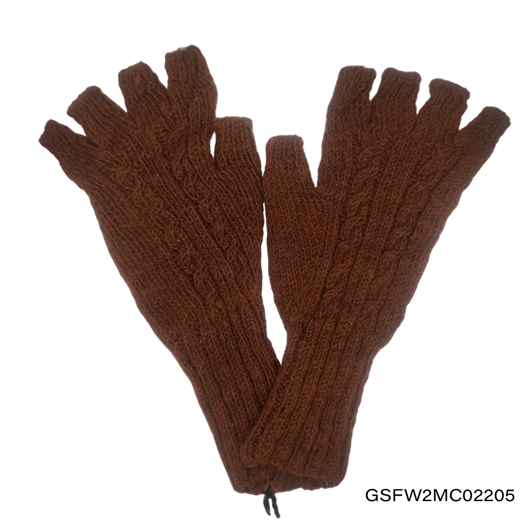 Gloves Short Fingers Two Mini Cables