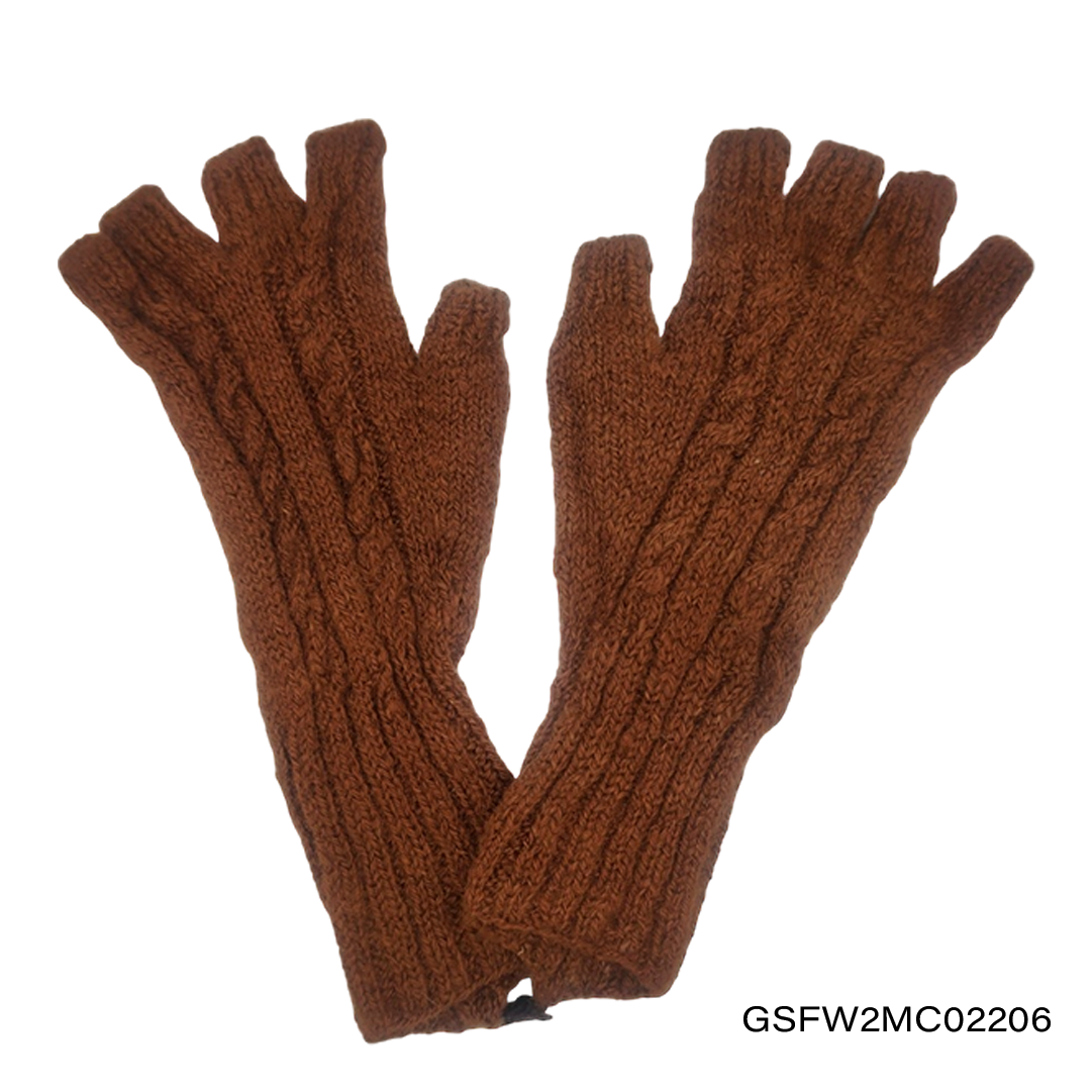 Gloves Short Fingers Two Mini Cables