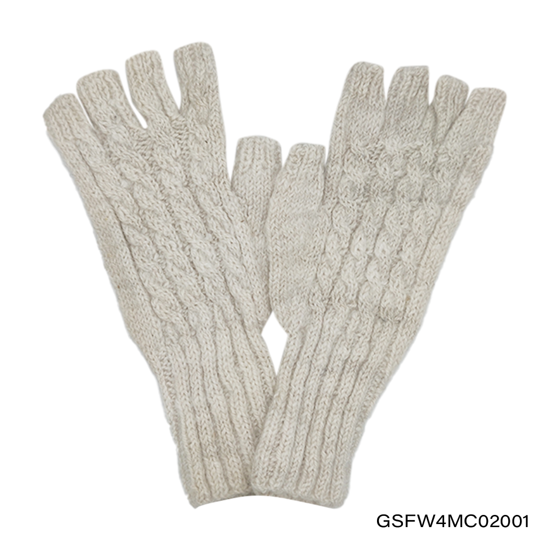 Gloves Short Finger with 4-Mini Cable