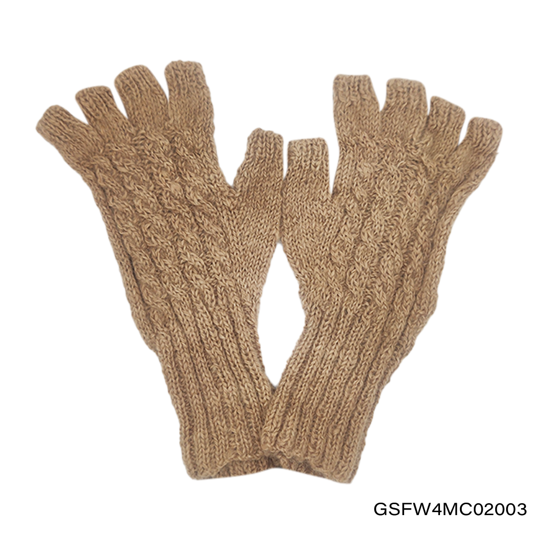 Gloves Short Finger with 4-Mini Cable