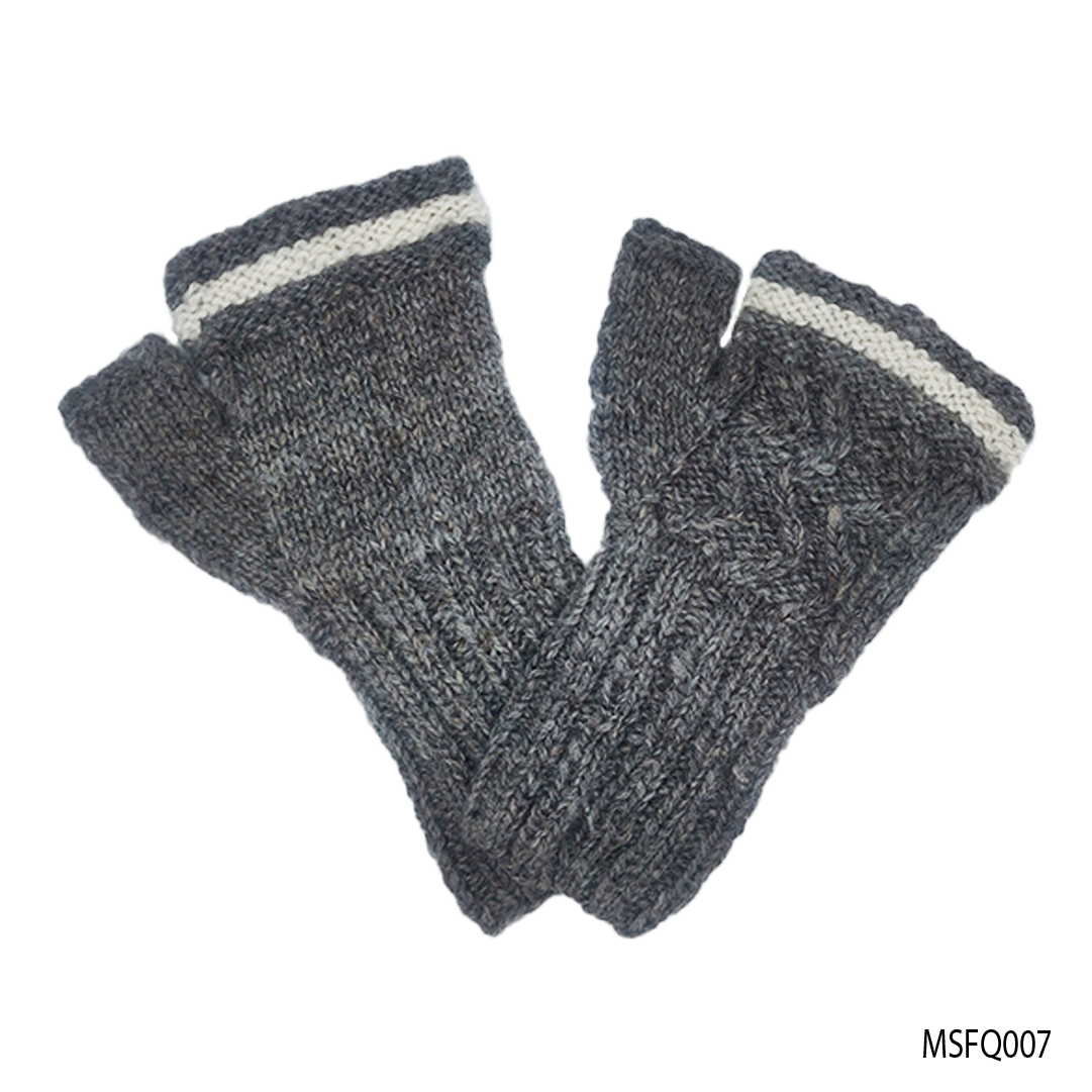 Mitten fingerless Quipa Cable 007