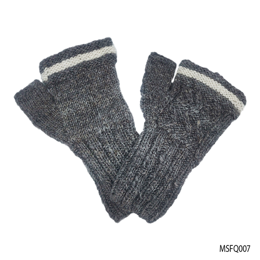 Mitten fingerless Quipa Cable 007