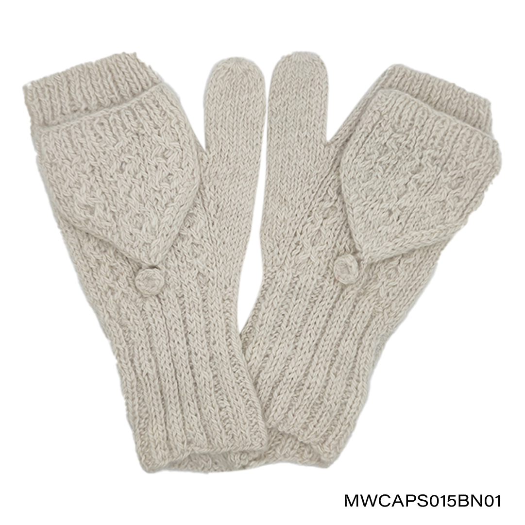 Mittens with Cap Bees Nest