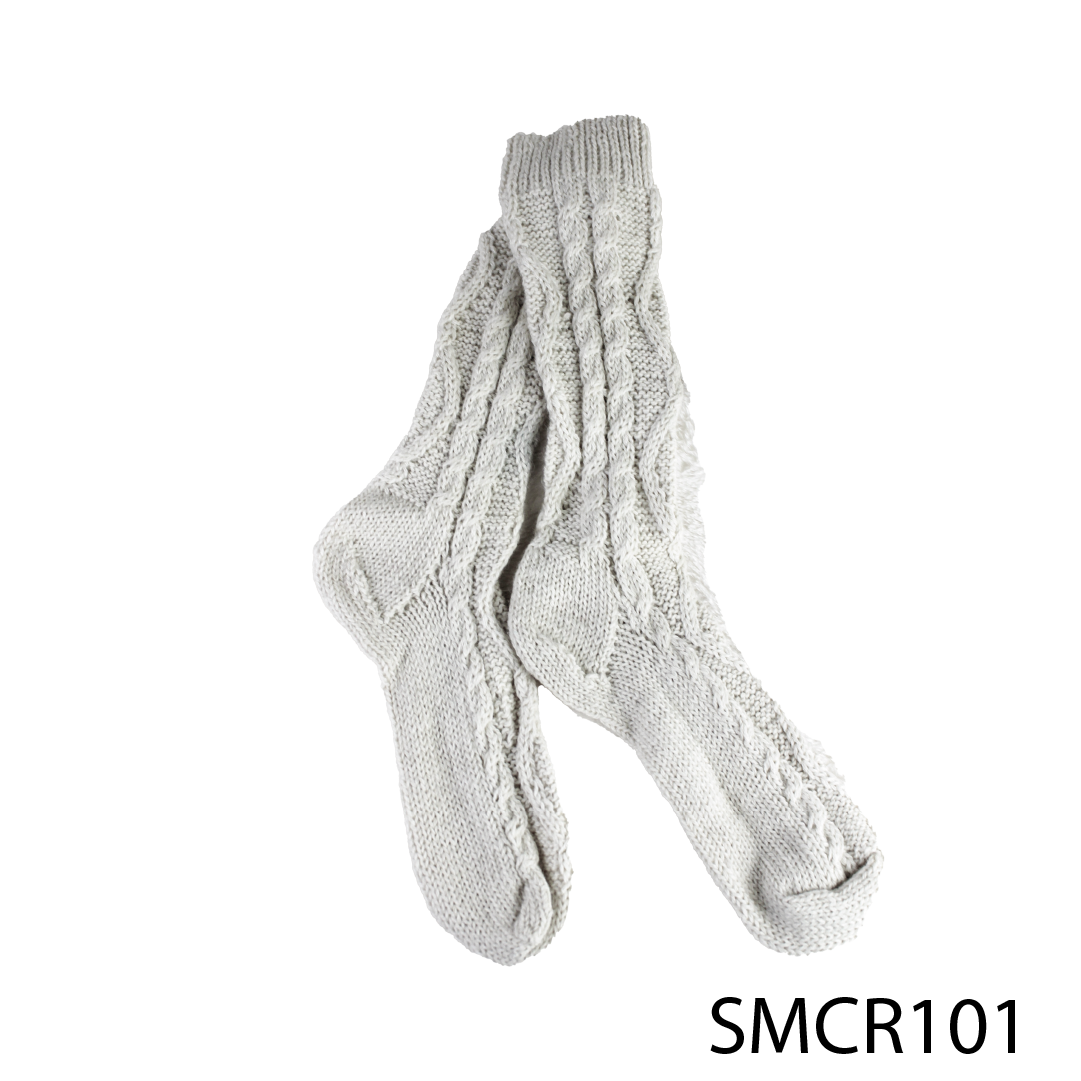 Woman Socks Cable & Rumble