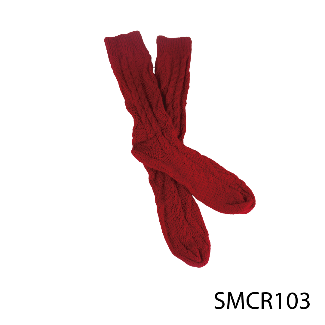 Woman Socks Cable & Rumble