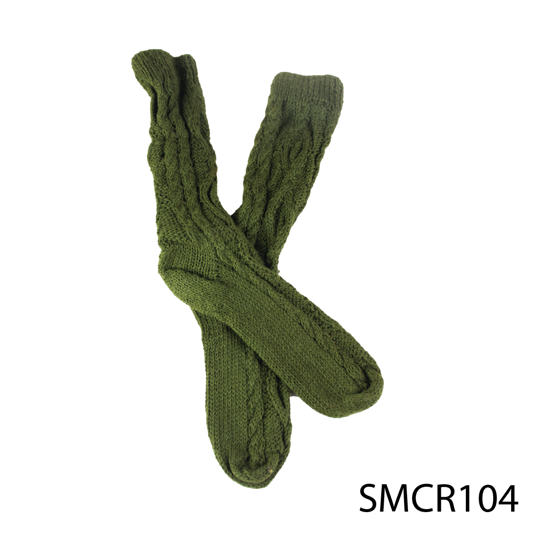 Woman Socks Cable & Rumble
