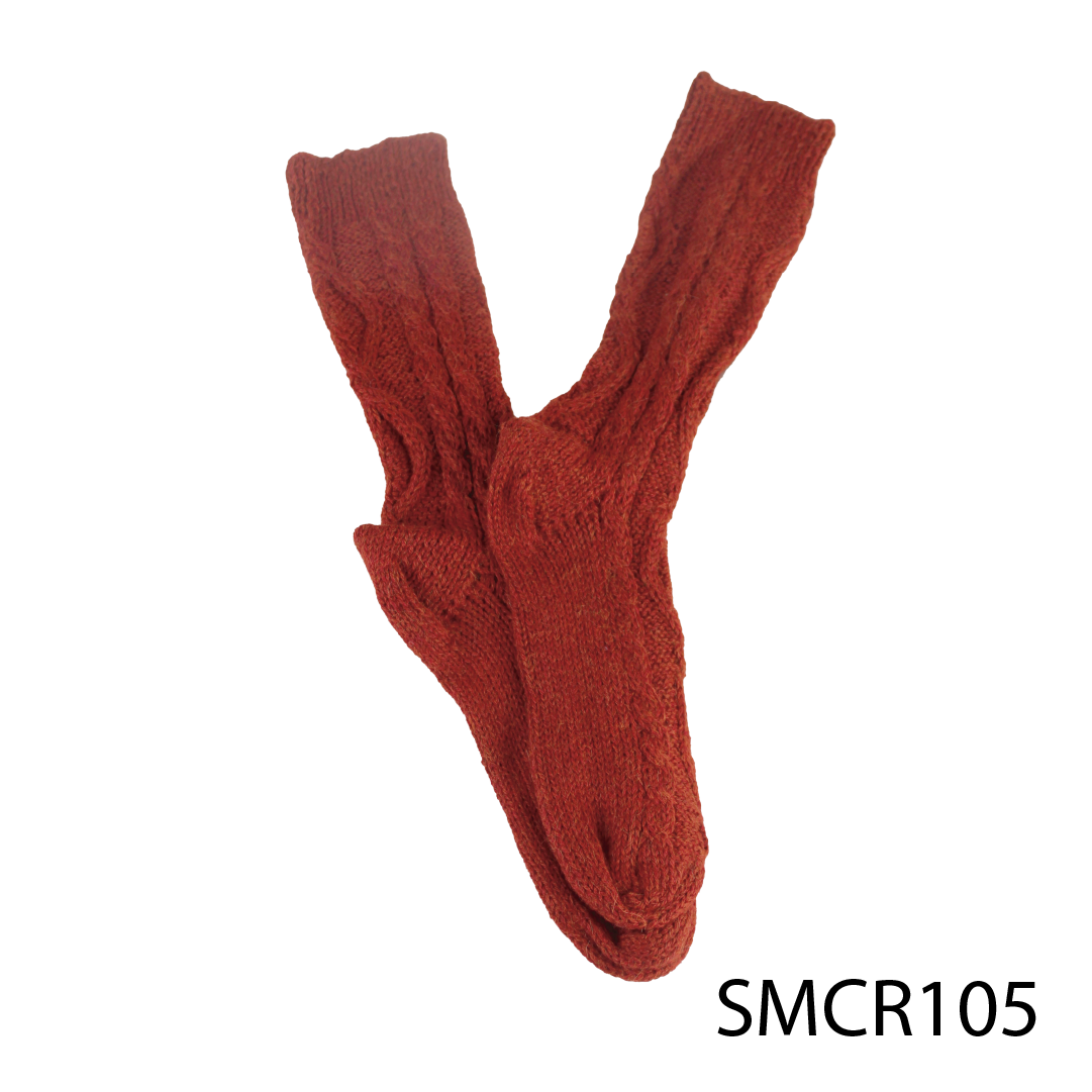 Woman Socks Cable & Rumble