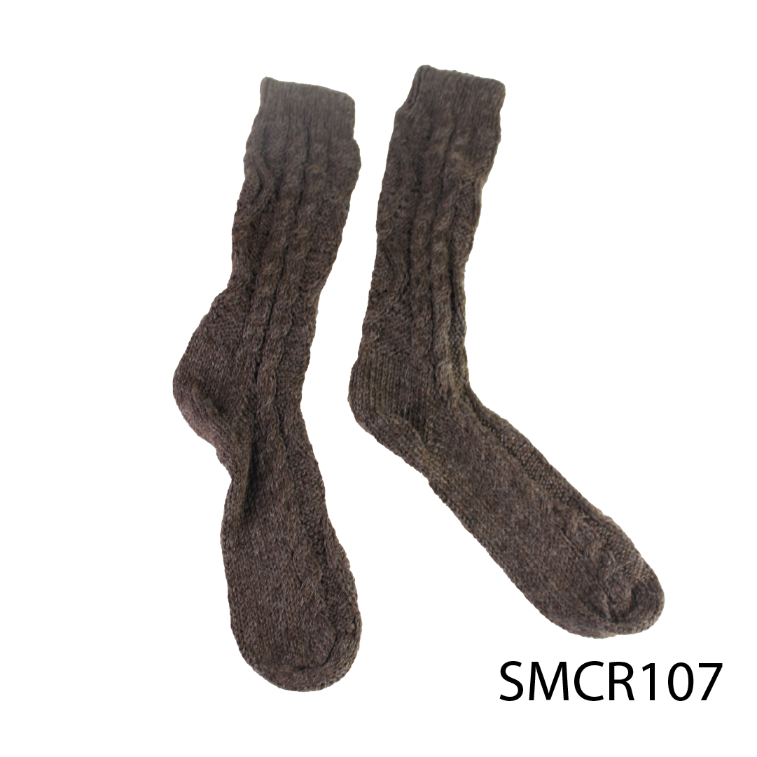 Woman Socks Cable & Rumble