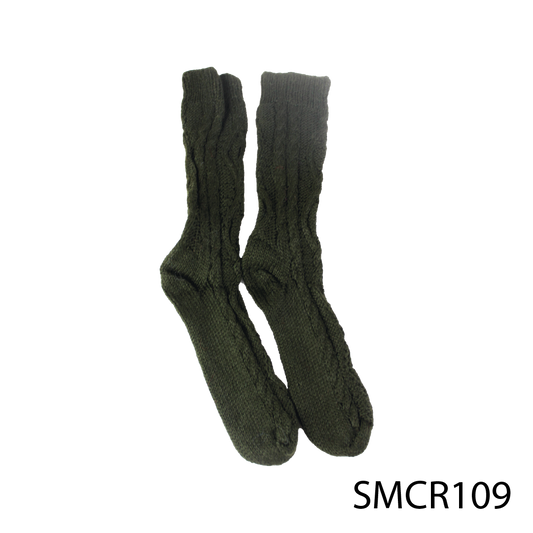 Woman Socks Cable & Rumble